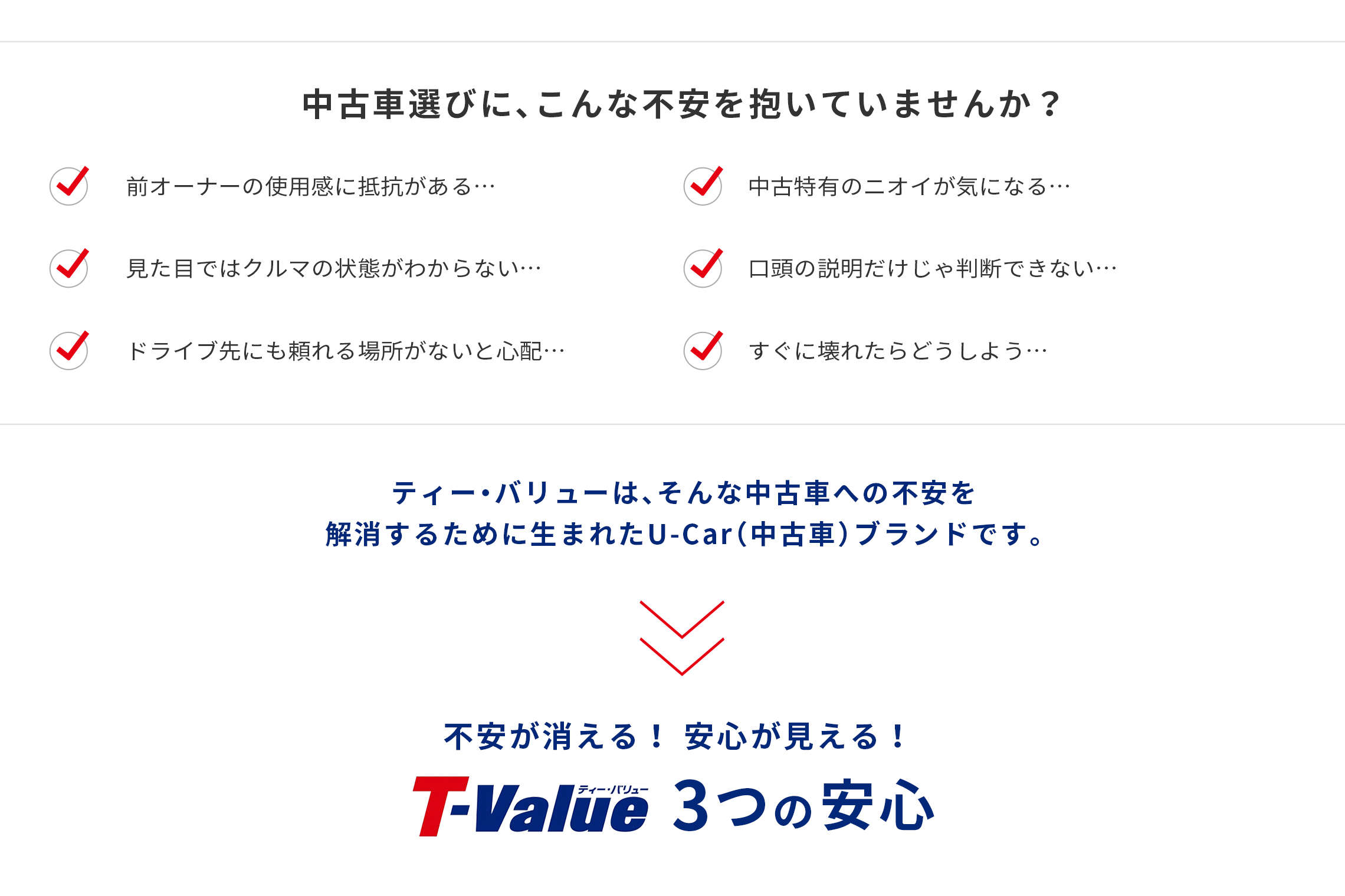 T Valueとは トヨタカローラ群馬株式会社