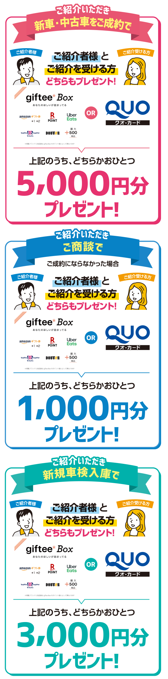 新車・中古車・車検ご紹介キャンペーン  トヨタカローラ群馬株式会社