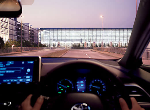 「先を読んだ走り」を可能にする、見通しの良い前方視界